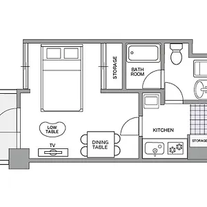 Yakuin Apartment Fukuoka (Fukuoka)